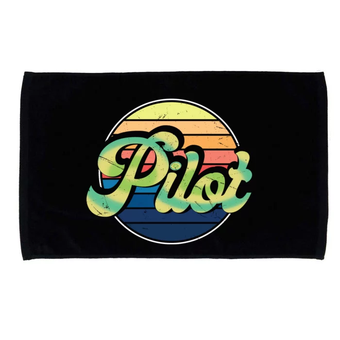 Retro Pilot Microfiber Hand Towel