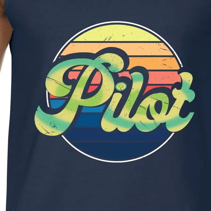 Retro Pilot Comfort Colors® Tank Top