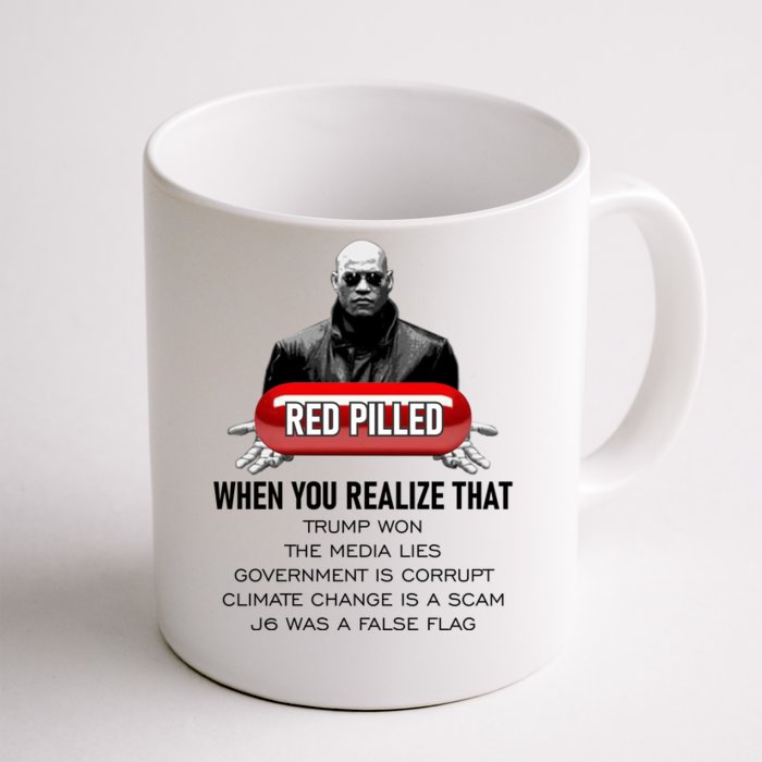 Red Pilled Front & Back Coffee Mug