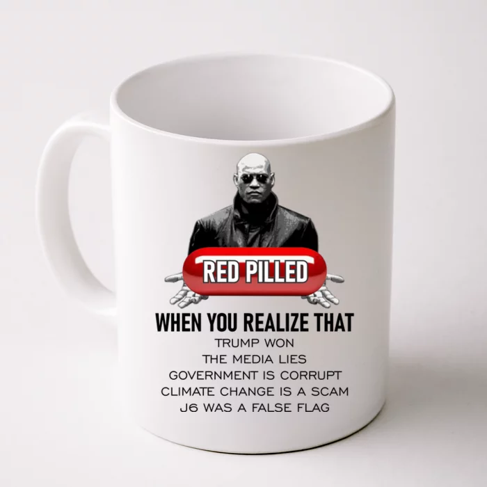 Red Pilled Front & Back Coffee Mug