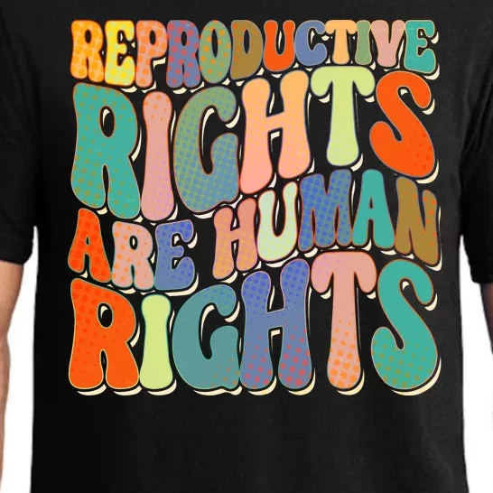 Retro Pro Roe Reproductive Rights Are Human Rights Pajama Set