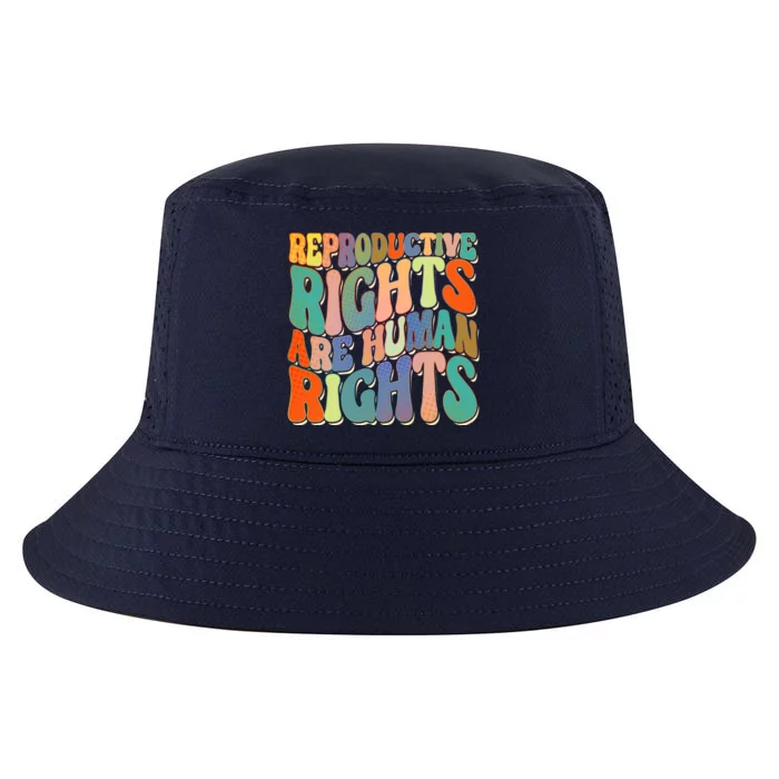 Retro Pro Roe Reproductive Rights Are Human Rights Cool Comfort Performance Bucket Hat