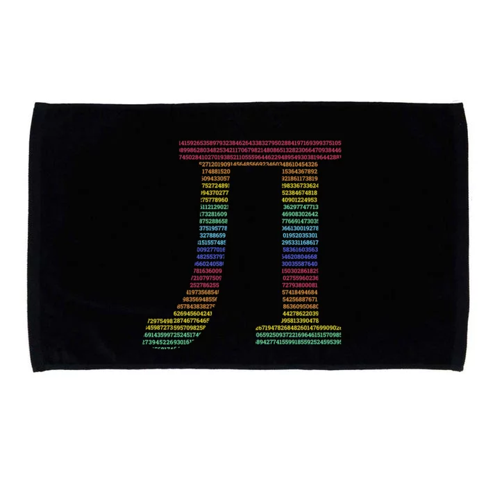 Rainbow Pie Microfiber Hand Towel