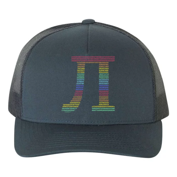 Rainbow Pie Yupoong Adult 5-Panel Trucker Hat