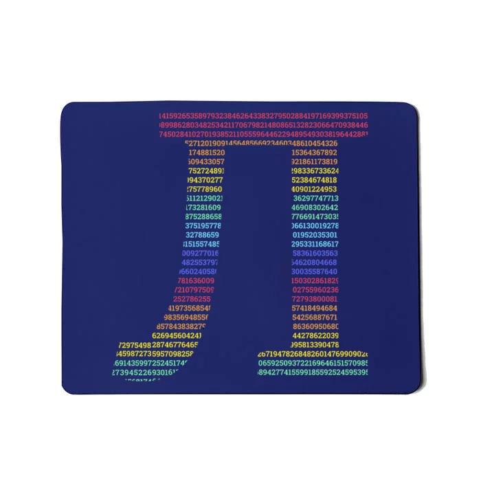 Rainbow Pie Mousepad