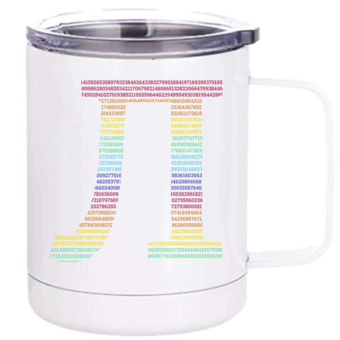 Rainbow Pie Front & Back 12oz Stainless Steel Tumbler Cup