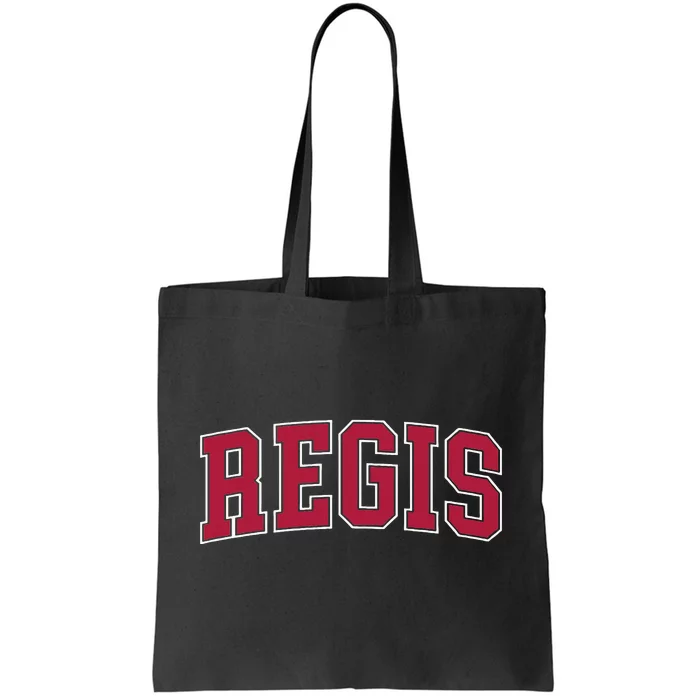 Retro Personalized Regis Name Arch Tote Bag