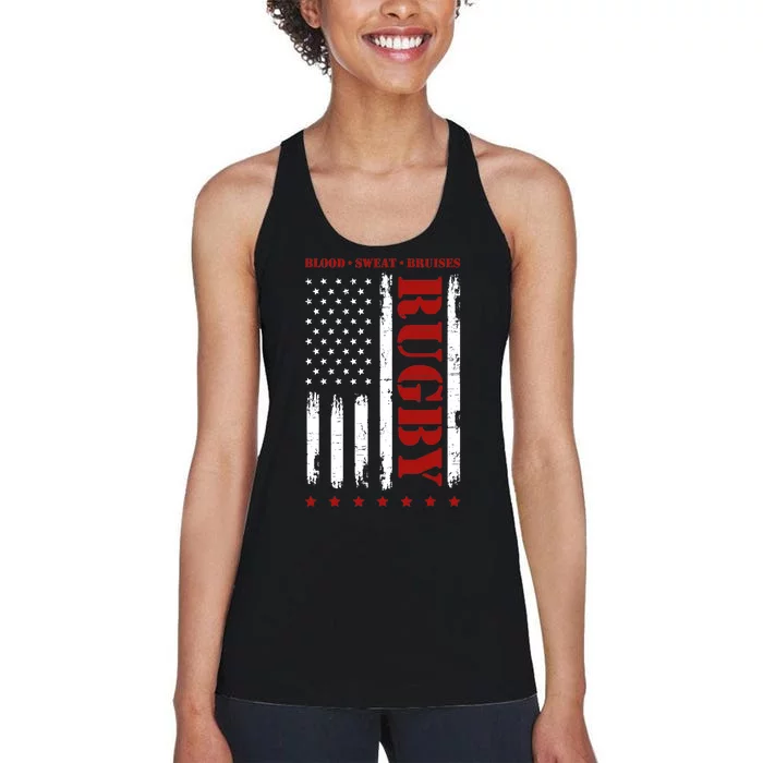 Rugby Player Rugby Women's Racerback Tank