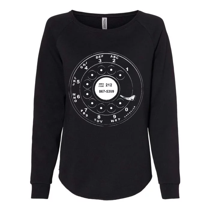 Rotary Phone Womens California Wash Sweatshirt