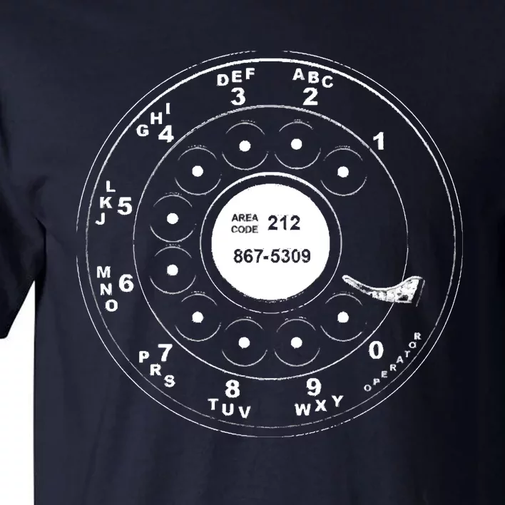 Rotary Phone Tall T-Shirt