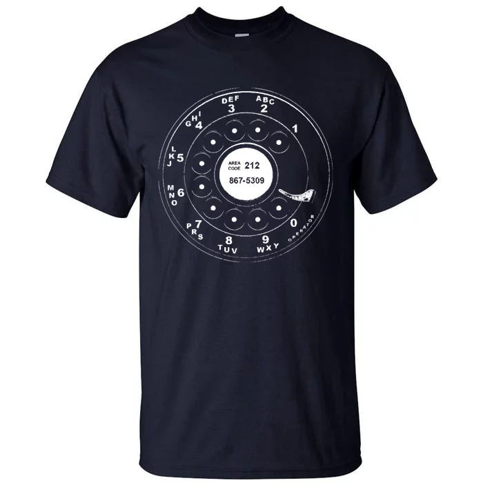 Rotary Phone Tall T-Shirt