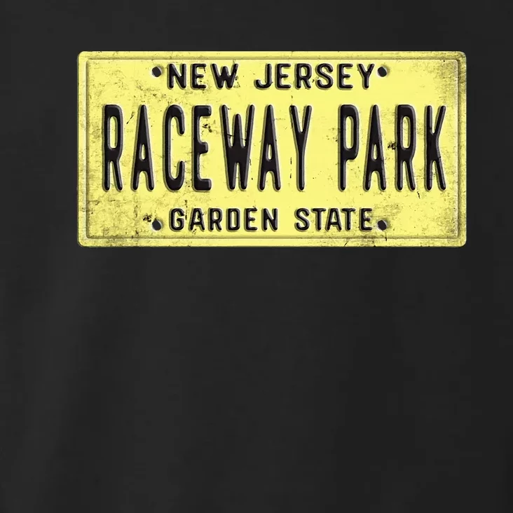 Raceway Park Retro Racetrack Englishtown Nj New Jersey Toddler Hoodie