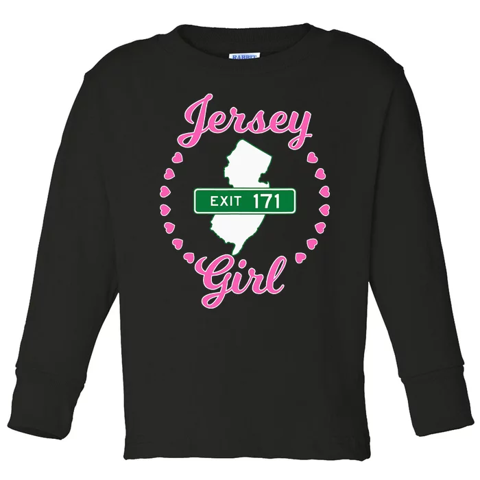 Raceway Park Retro Racetrack Englishtown Nj New Jersey Toddler Long Sleeve Shirt