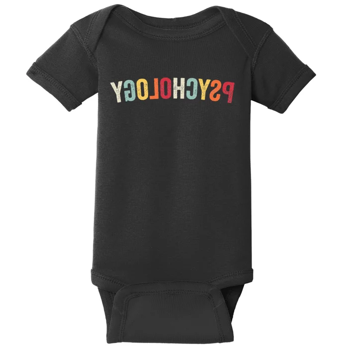 Reverse Psychology retro Sarcastic Humor Baby Bodysuit