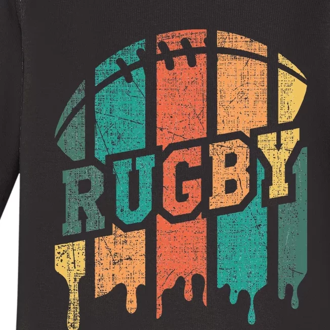 Rugby Player Rugby Fan Rugby Coach Baby Long Sleeve Bodysuit