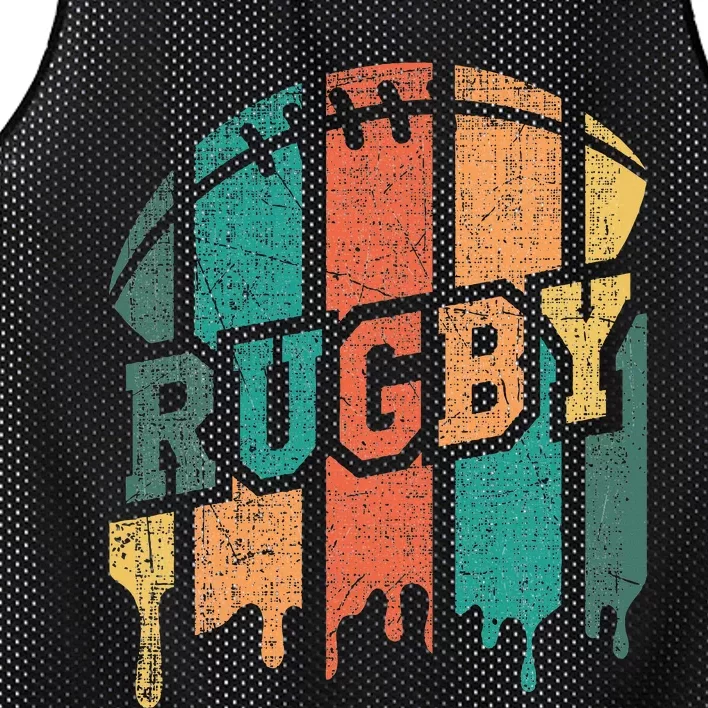 Rugby Player Rugby Fan Rugby Coach Mesh Reversible Basketball Jersey Tank