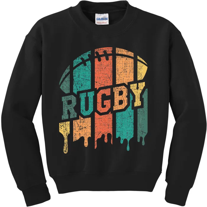 Rugby Player Rugby Fan Rugby Coach Kids Sweatshirt