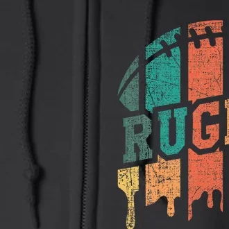 Rugby Player Rugby Fan Rugby Coach Full Zip Hoodie