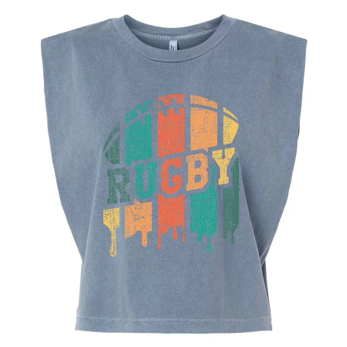 Rugby Player Rugby Fan Rugby Coach Garment-Dyed Women's Muscle Tee