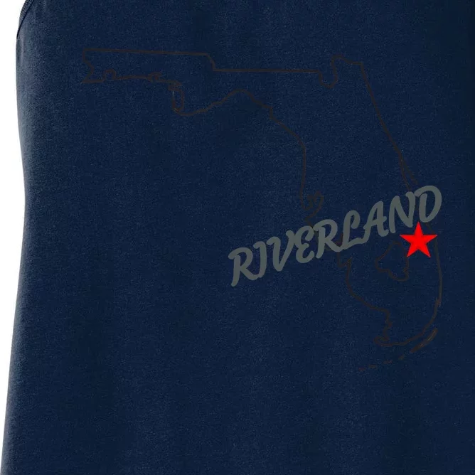 Riverland Port St Lucie Florida Women's Racerback Tank