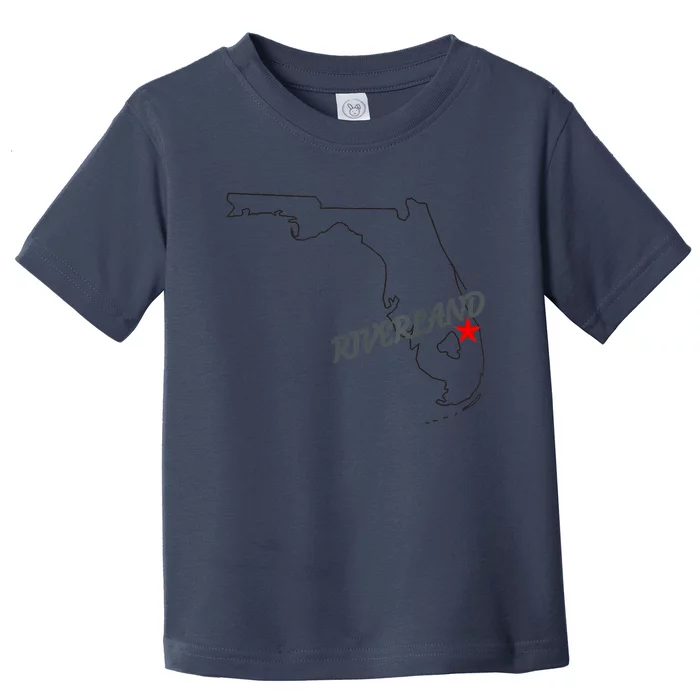 Riverland Port St Lucie Florida Toddler T-Shirt