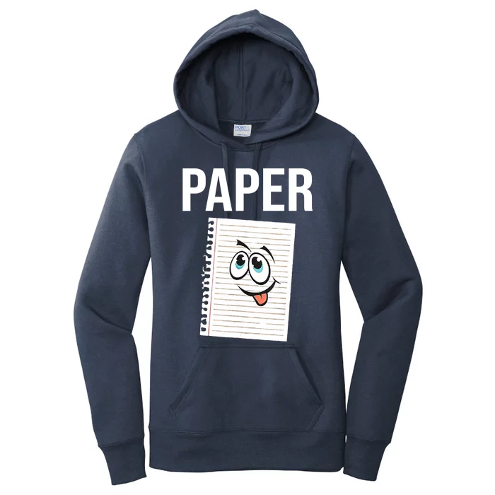 Rock Paper Scissors Matching Family Halloween School Costume Women's Pullover Hoodie