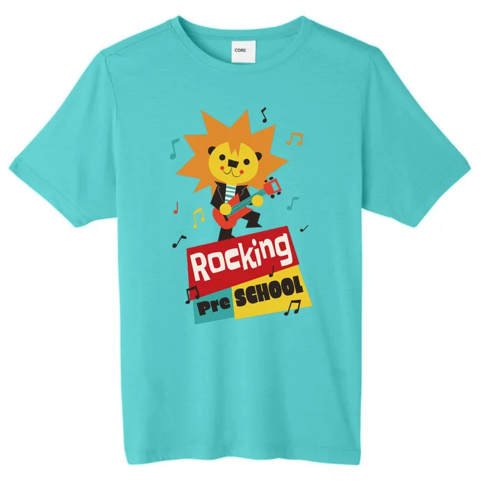 Rocking Pre School Lion Guitar ChromaSoft Performance T-Shirt