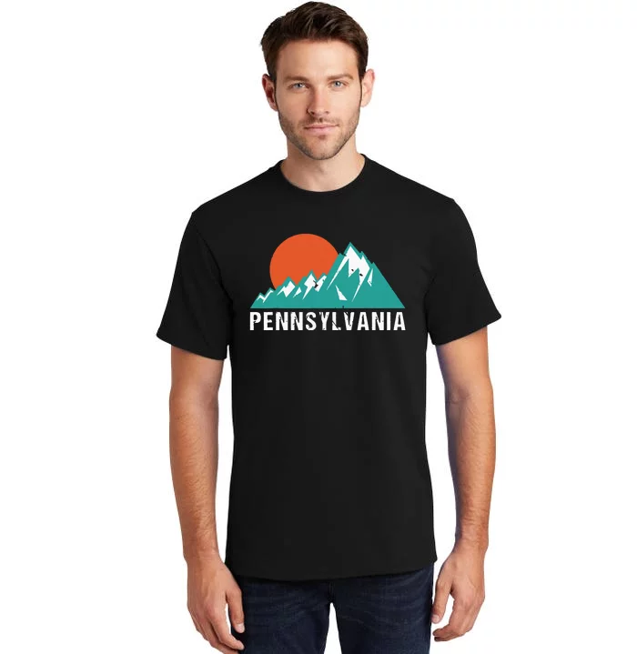 Retro Pennsylvania State Tall T-Shirt