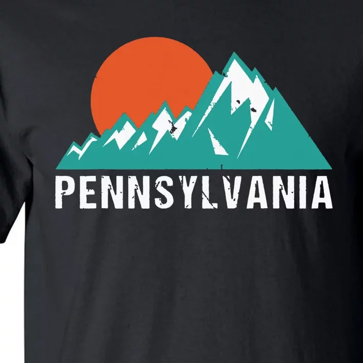 Retro Pennsylvania State Tall T-Shirt