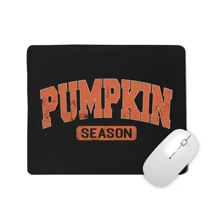 Retro Pumpkin Season Mousepad