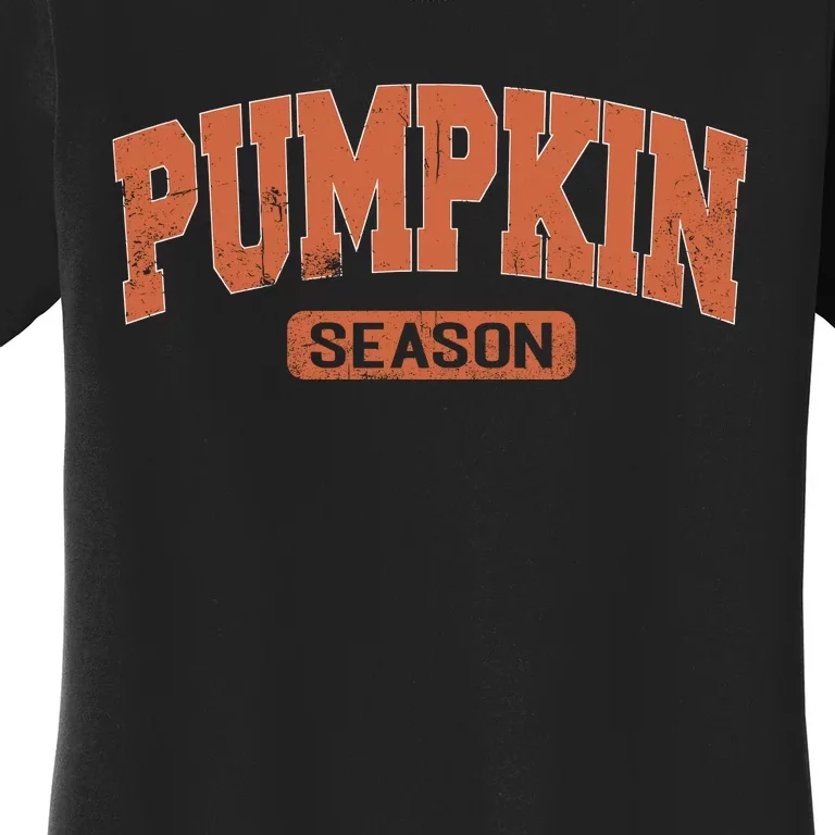 Retro Pumpkin Season Women's T-Shirt