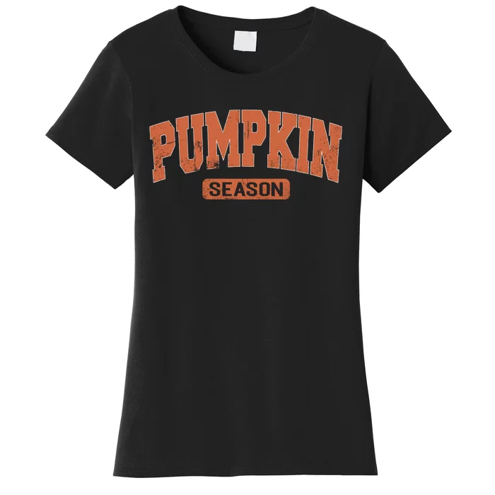 Retro Pumpkin Season Women's T-Shirt