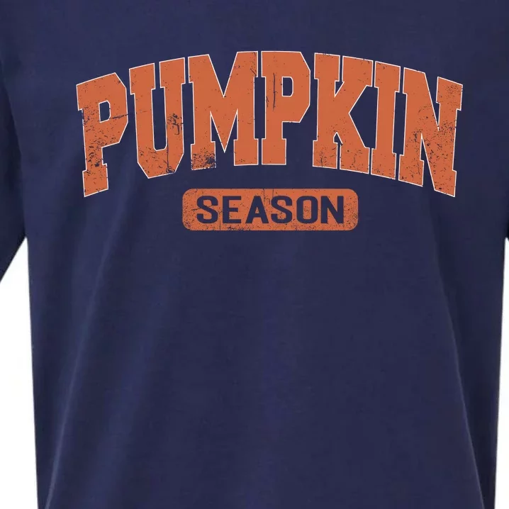 Retro Pumpkin Season Sueded Cloud Jersey T-Shirt