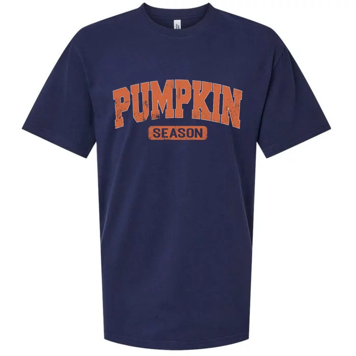 Retro Pumpkin Season Sueded Cloud Jersey T-Shirt