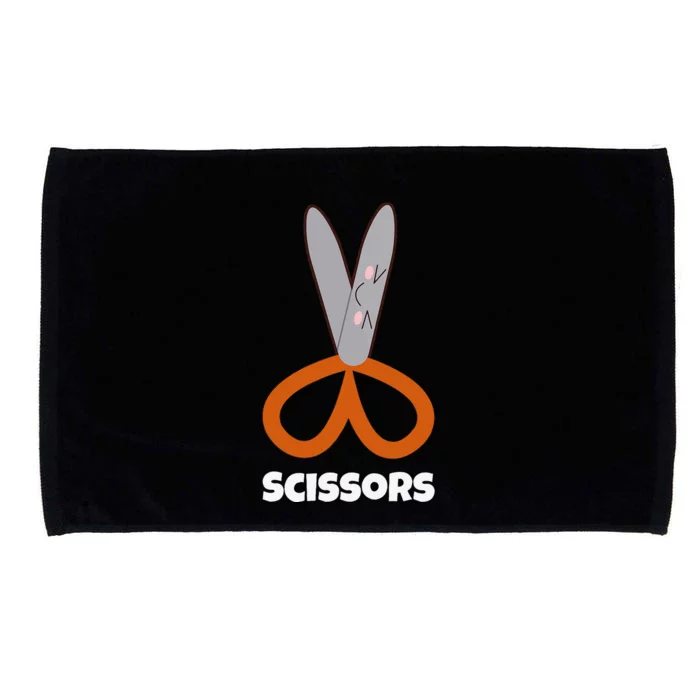 Rock Paper Scissors Funny Group Halloween Costumes Microfiber Hand Towel