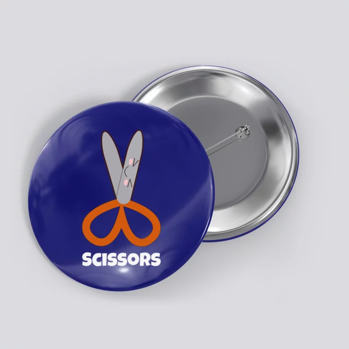 Rock Paper Scissors Funny Group Halloween Costumes Button