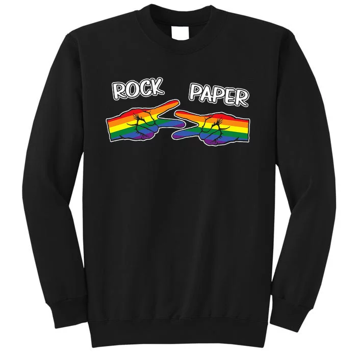 Rock Paper Scissors Lgbtq+ Pride Month Sweatshirt