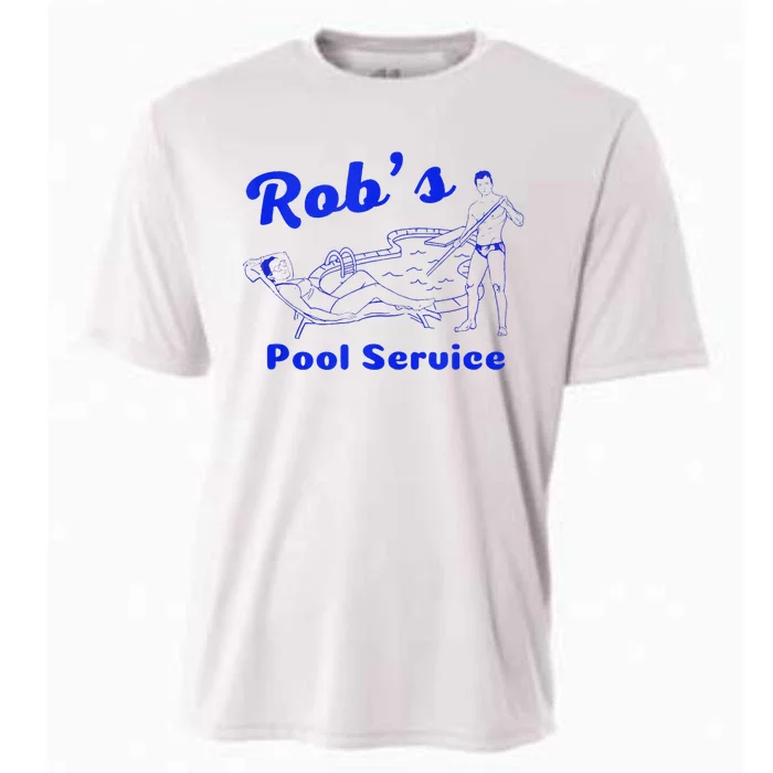 RobS Pool Service Cooling Performance Crew T-Shirt