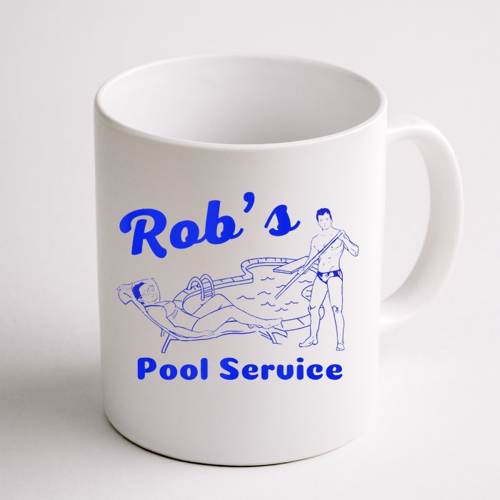 RobS Pool Service Front & Back Coffee Mug