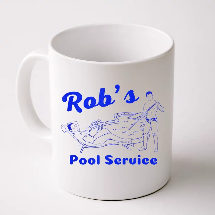 RobS Pool Service Front & Back Coffee Mug