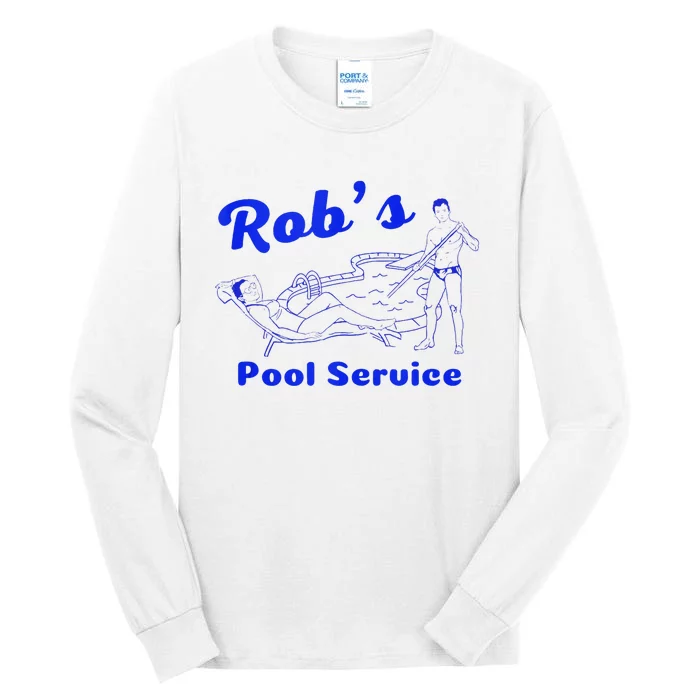 RobS Pool Service Tall Long Sleeve T-Shirt