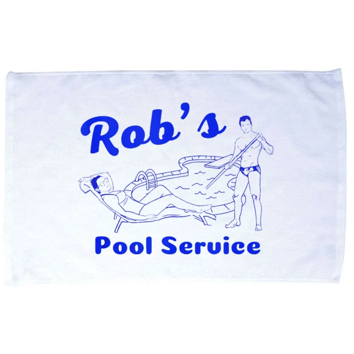 RobS Pool Service Microfiber Hand Towel