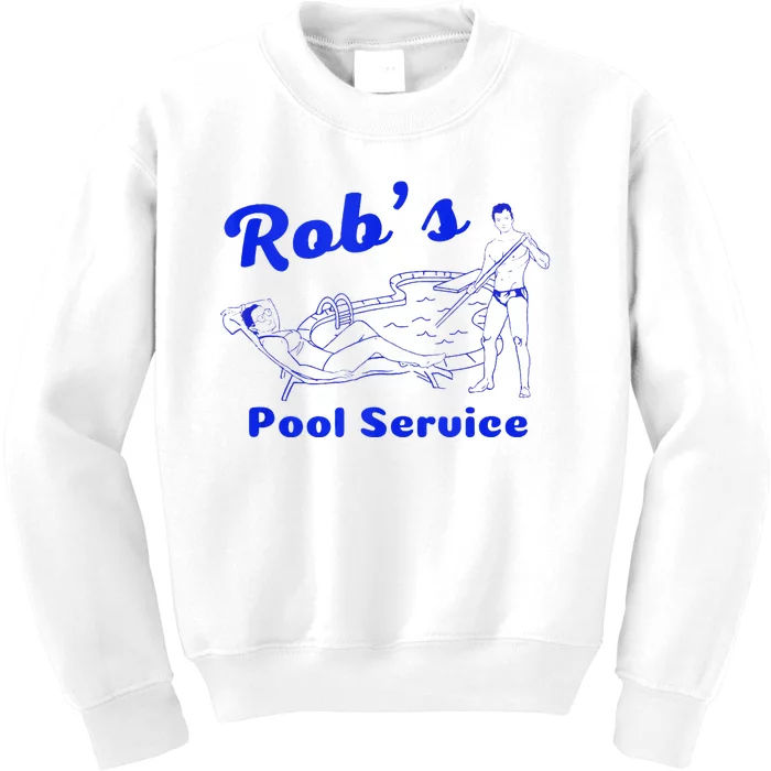 RobS Pool Service Kids Sweatshirt