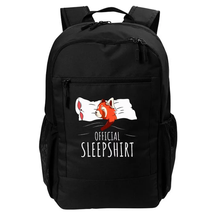 Red Panda Sleepshirt Daily Commute Backpack