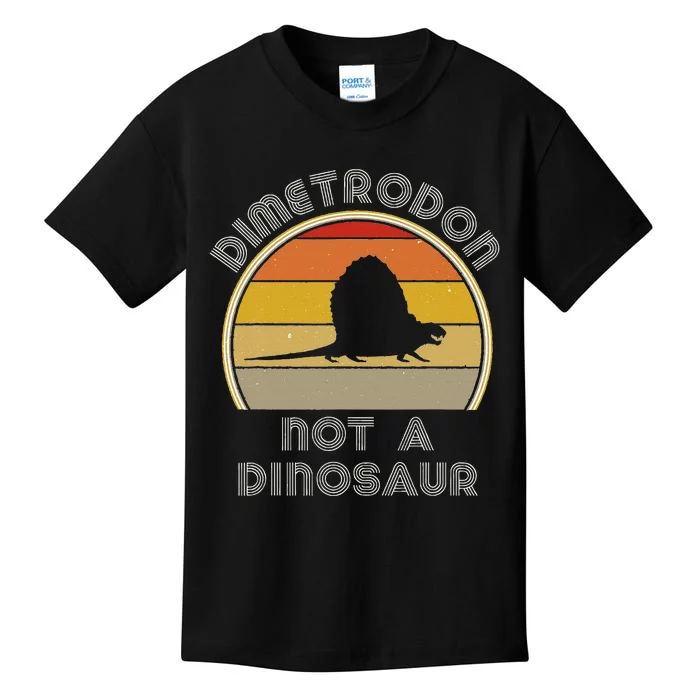 Retro Paleontology Stuff For Adults Dimetrodon Dinosaur Fact Kids T-Shirt