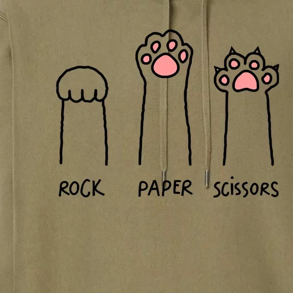 Rock Paper Scissors Premium Hoodie