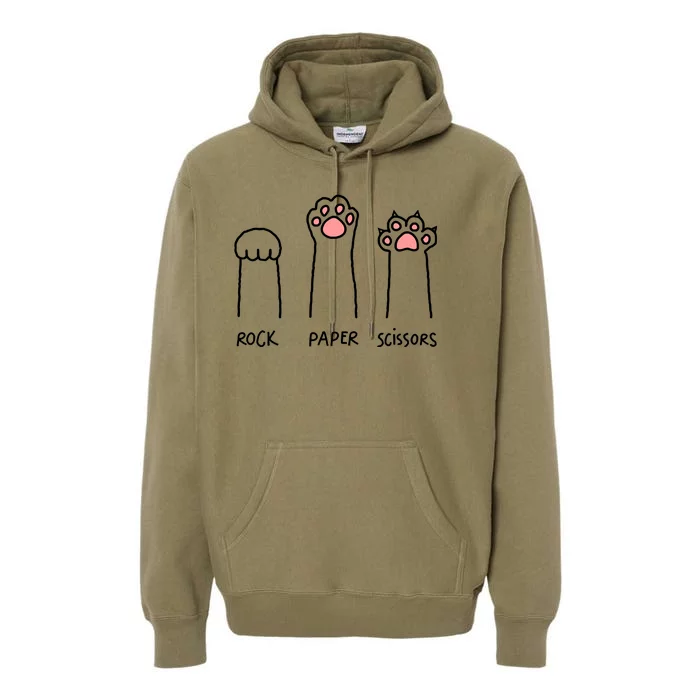 Rock Paper Scissors Premium Hoodie