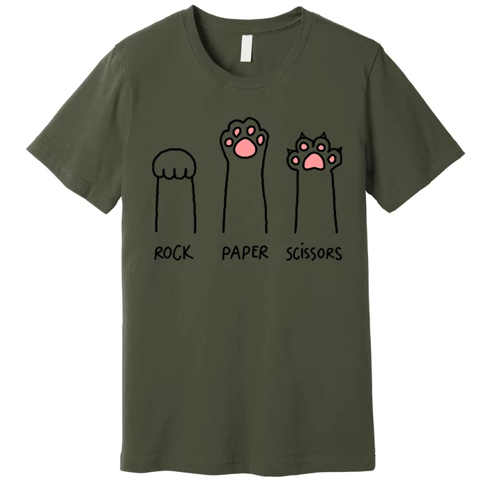 Rock Paper Scissors Premium T-Shirt