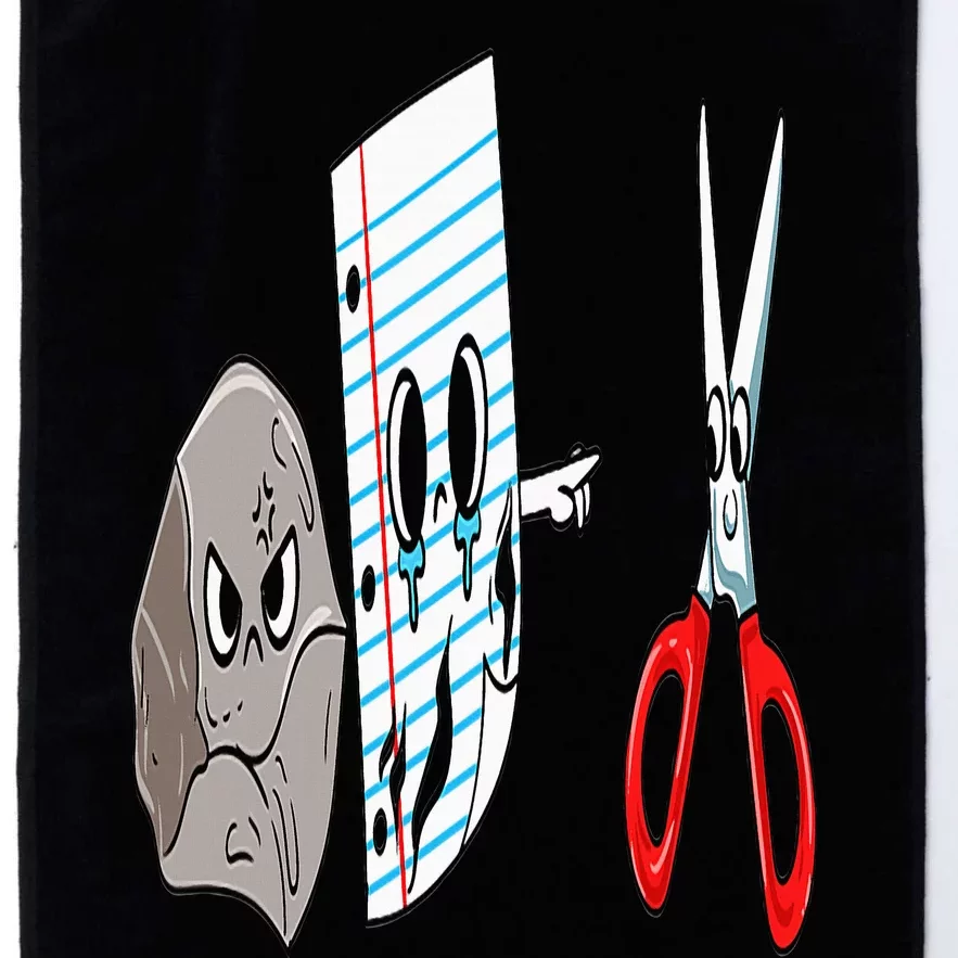 rock  paper  scissors  game  cute  funny  sarcasm Platinum Collection Golf Towel