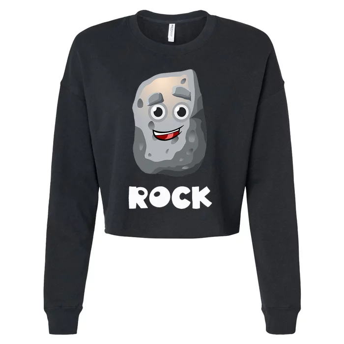 Rock Paper Scissors Group Halloween Costume Cropped Pullover Crew